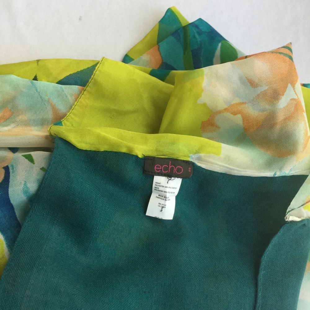 Echo Polyester Double Infinity Scarf - image 5